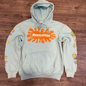 Nickelodeon Hoodie- 90s Cartoon Splash-size Small
